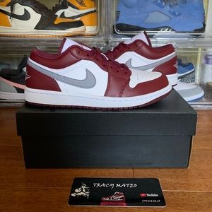 Jordan 1 Low Cherry wood